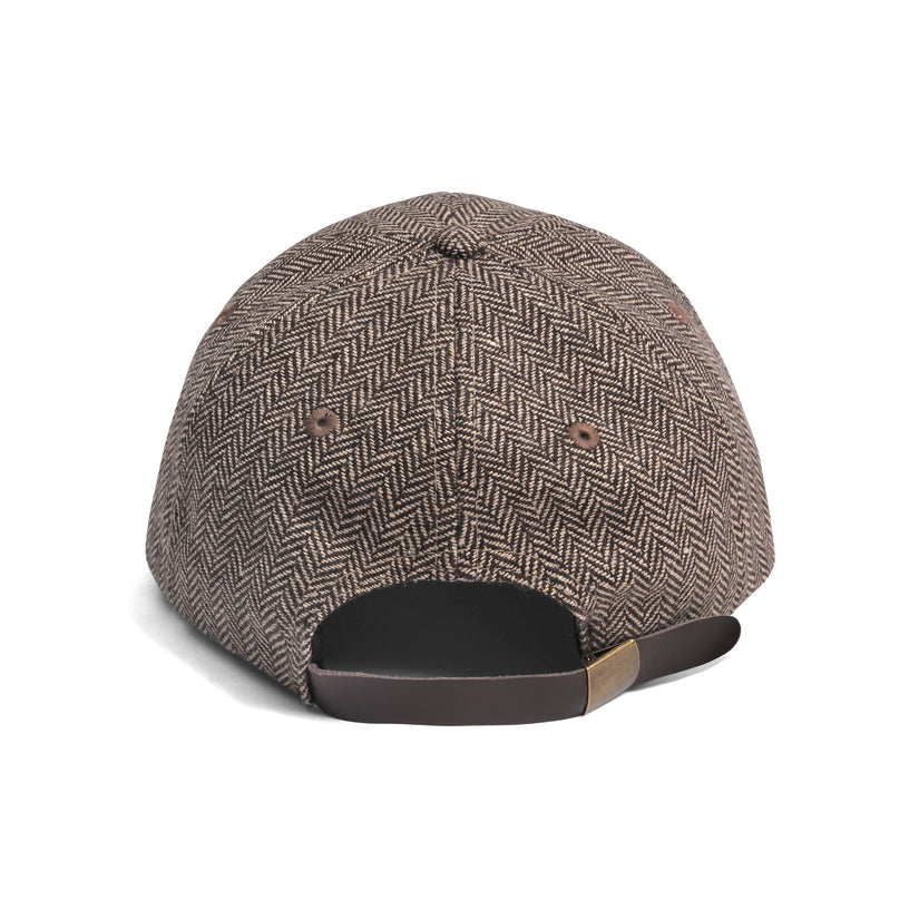 Golf Hats / Malbon / M SCRIPT TWO TONE STRAPBACK HAT Brown