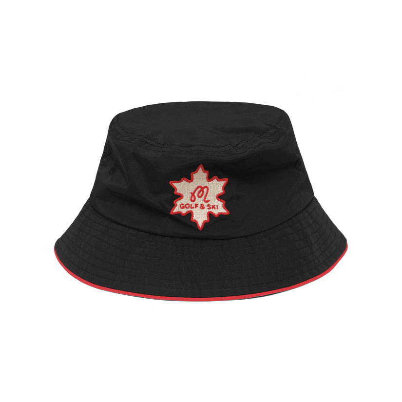 Golf Hats / Malbon / GOLF & SKI BUCKET HAT BLACK